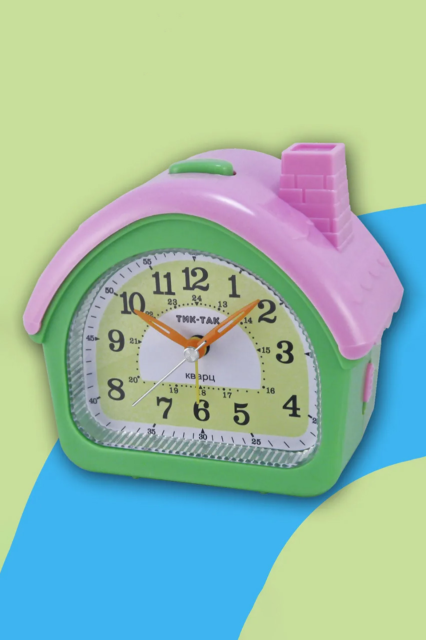 Будильники Тик-Так Б-122 зеленый